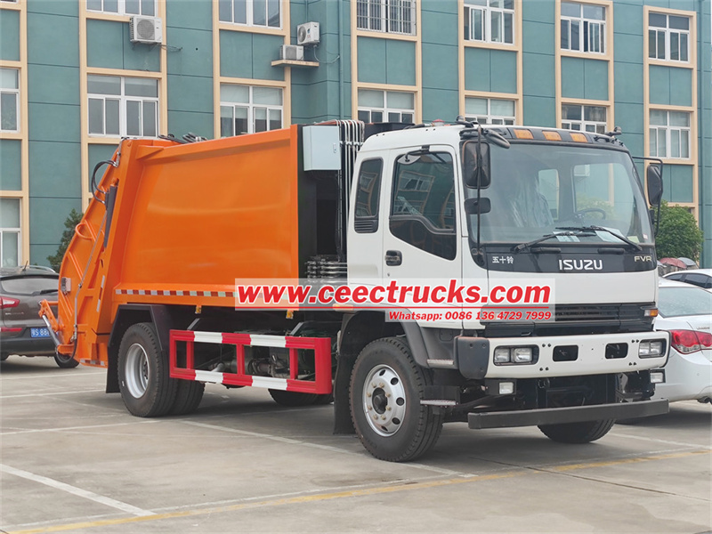 ISUZU FVR garbage compactor truck ISUZU FVR garbage compactor truck