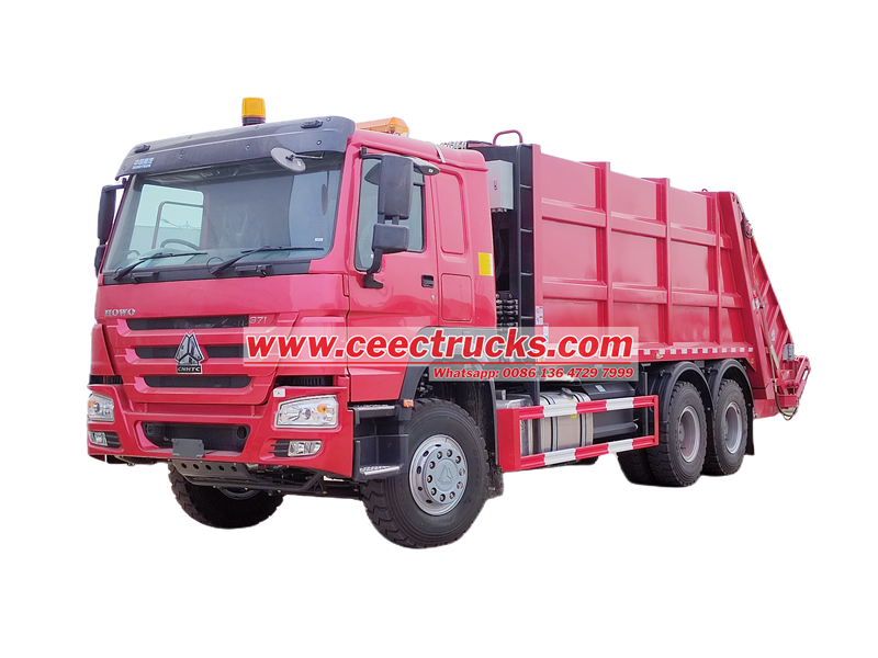 HOWO garbage compactor truck HOWO garbage compactor truck