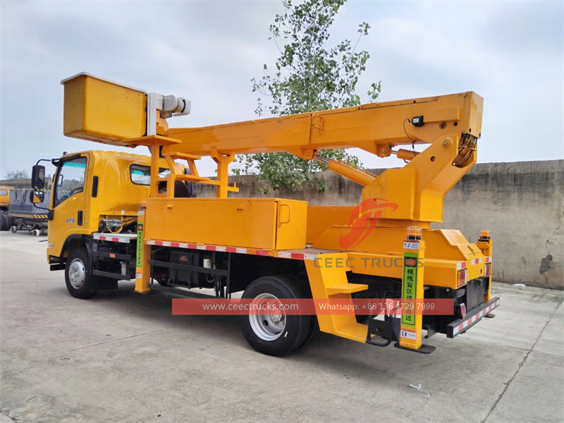 &nbsp;Isuzu Insulation Aerial&nbsp;Lift&nbsp;and&nbsp;Bucket&nbsp;Truck