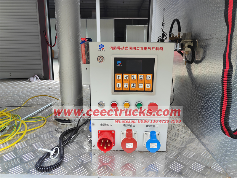 Isuzu fire Truck mounted lighting system control box