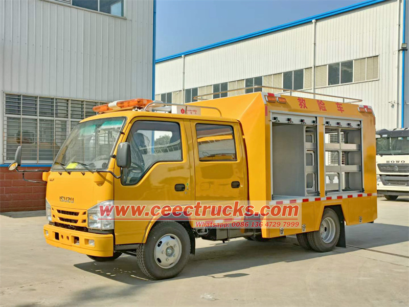 Isuzu fire engine rescue equipment Isuzu fire engine rescue equipment