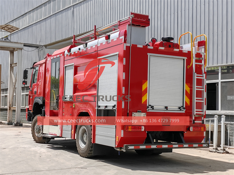 Howo 4x4 fire fighting truck Howo 4x4 fire fighting truck
