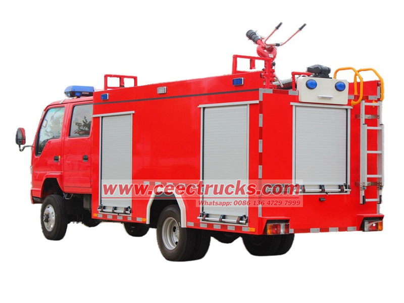 ISUZU 120HP 4x4 offroad fire truck