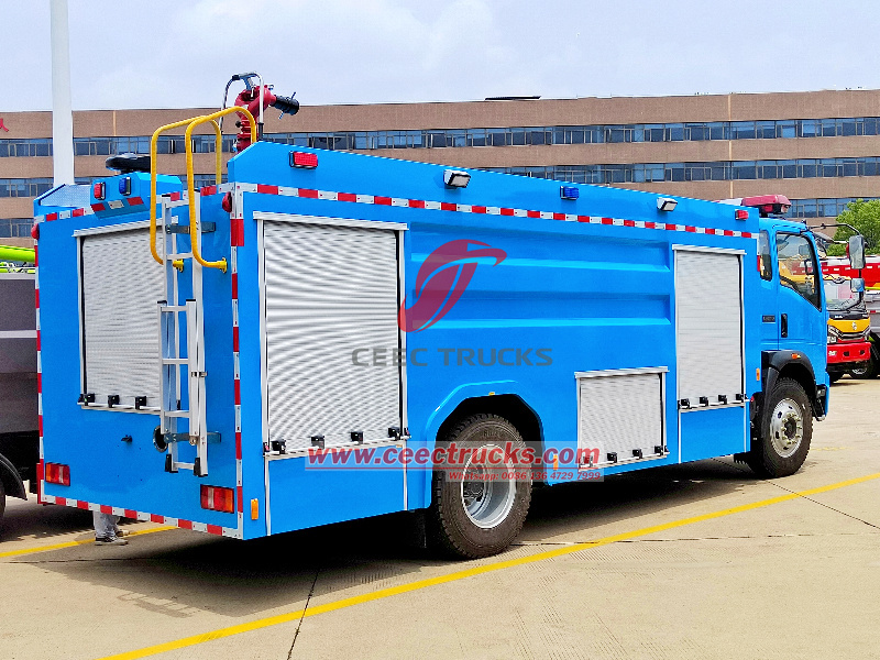 HOWO pumper tanker fire truck