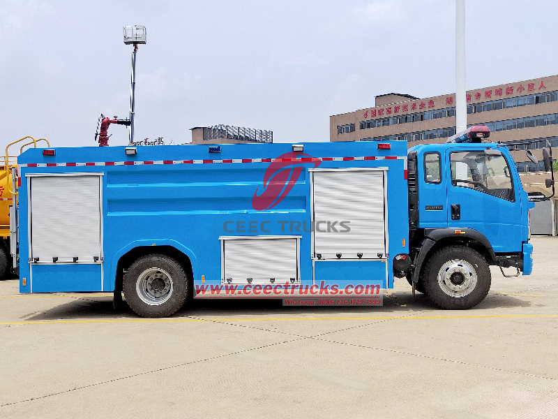 HOWO fire department truck