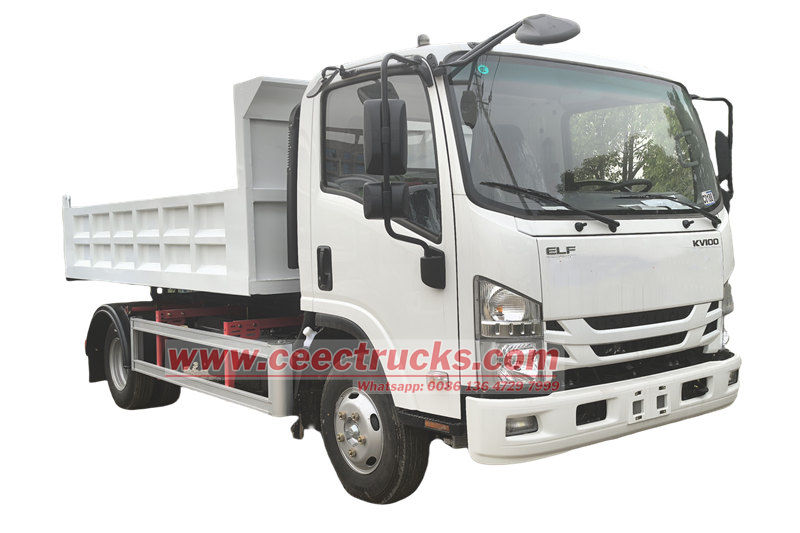 Isuzu dump truck