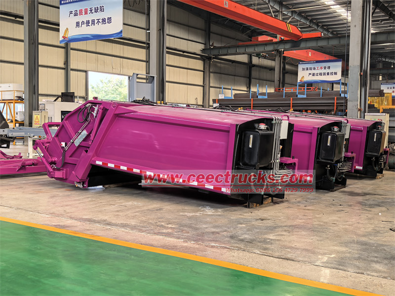 3 units 8cbm rear loader body kit for sale