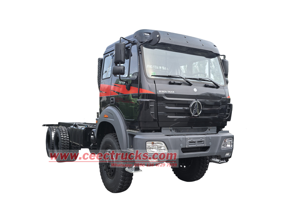 Beiben 2638 all wheel drive truck