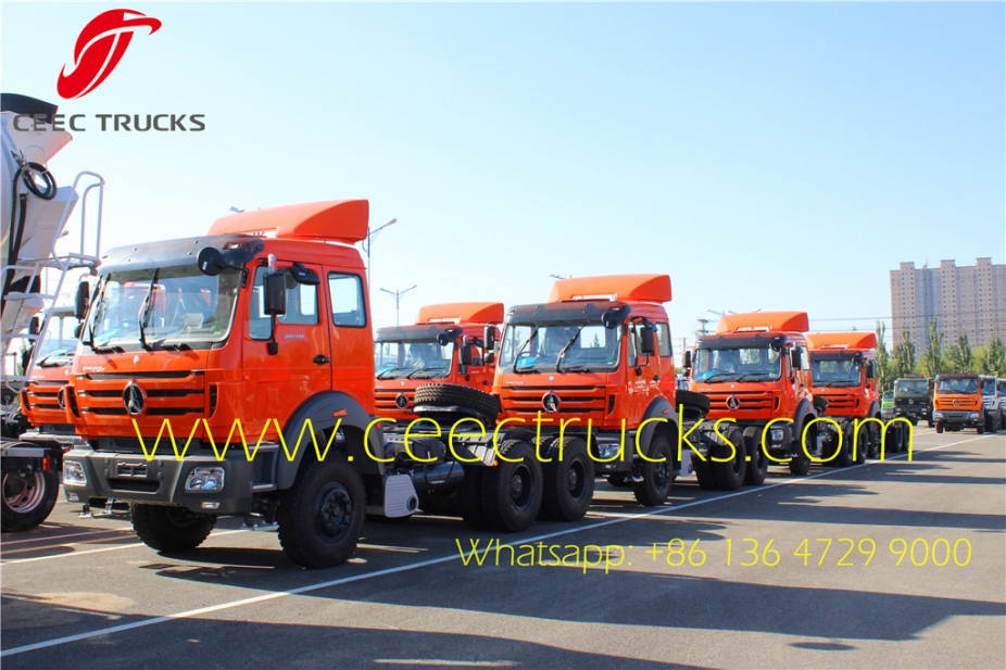 beiben 2538 RHD 380HP towing trucks export Kenya Mombasa