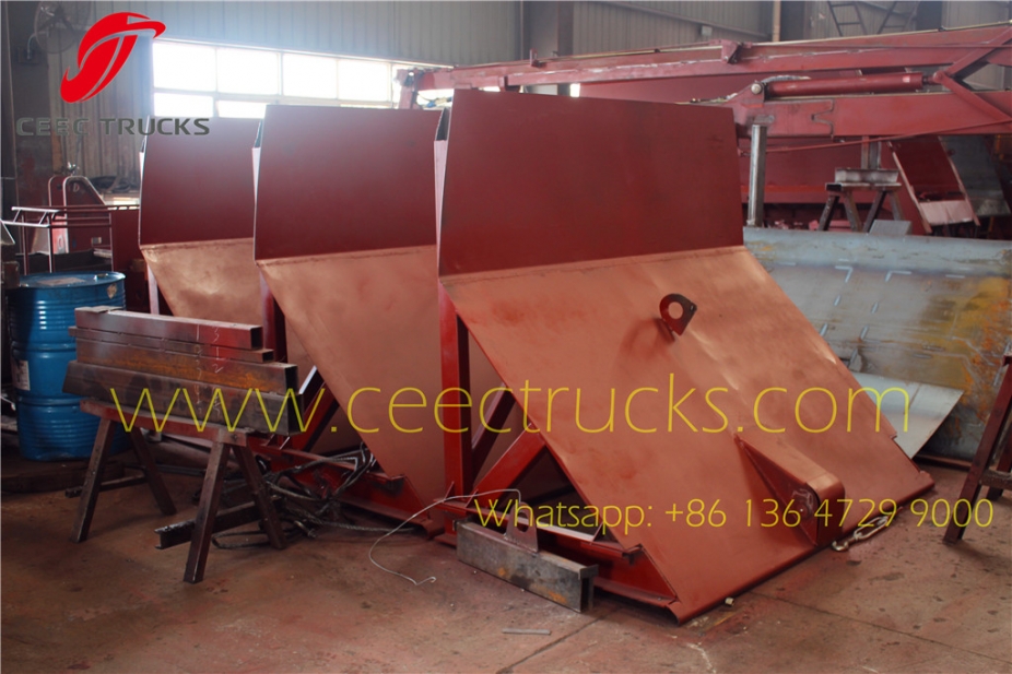 Low price sale 14000 Liters refuse compressed truck refit structure