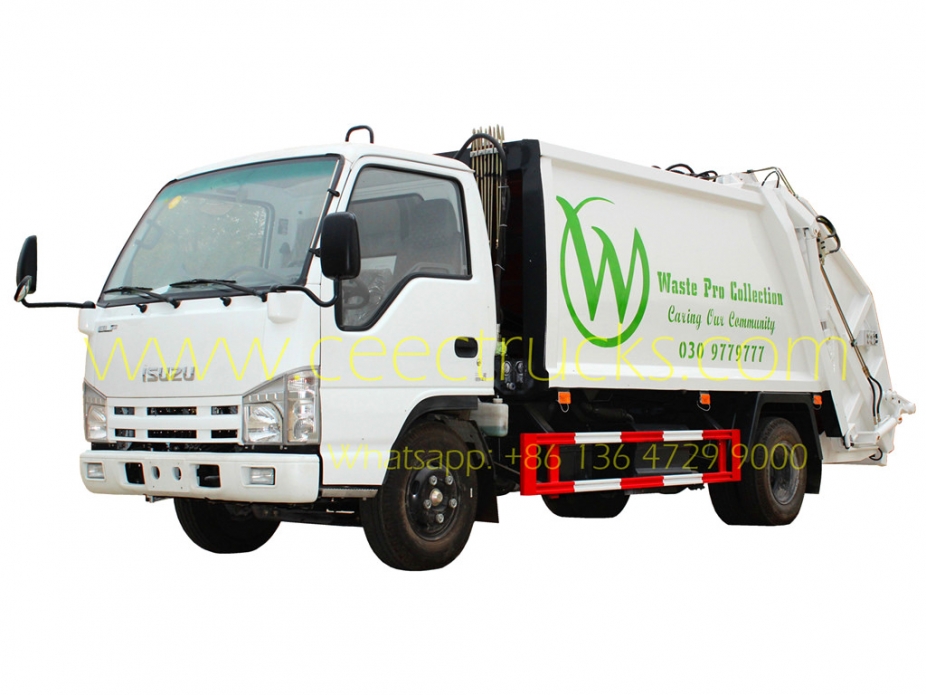 Lori pemampat sampah ISUZU 5cbm