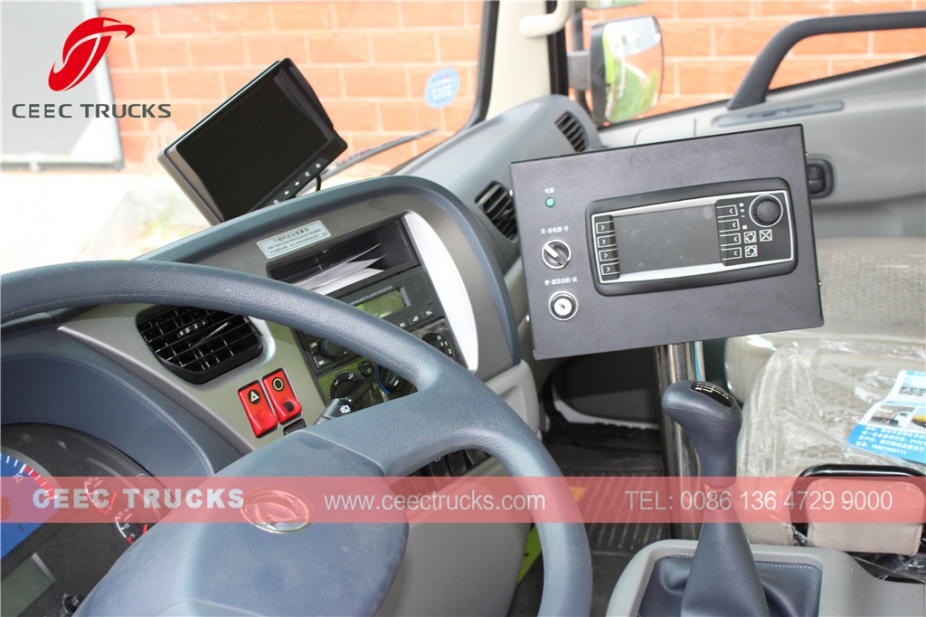 Kenderaan penyapu jalan Dongfeng 12,000L