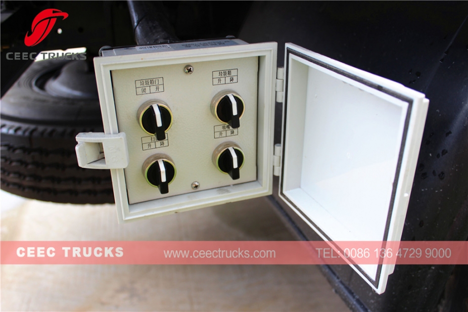 Kenderaan penyapu jalan Dongfeng 12,000L