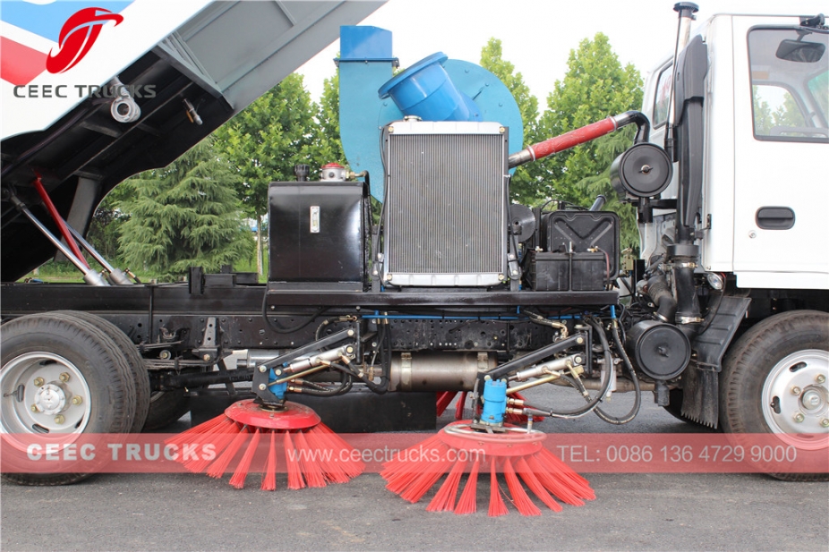 Lori pembersihan jalan Dongfeng 12CBM