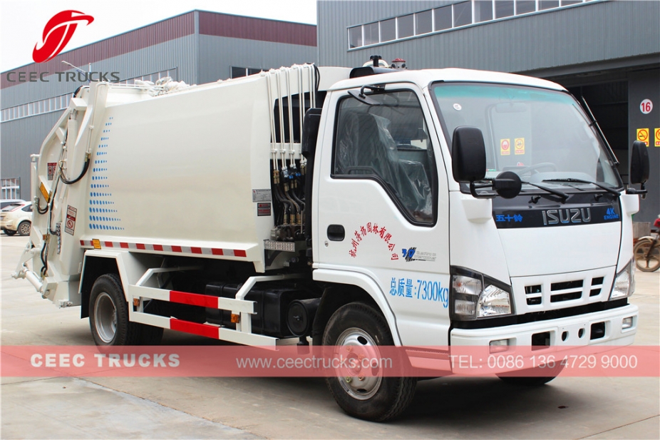 Kenderaan pemampat sampah ISUZU 5000L