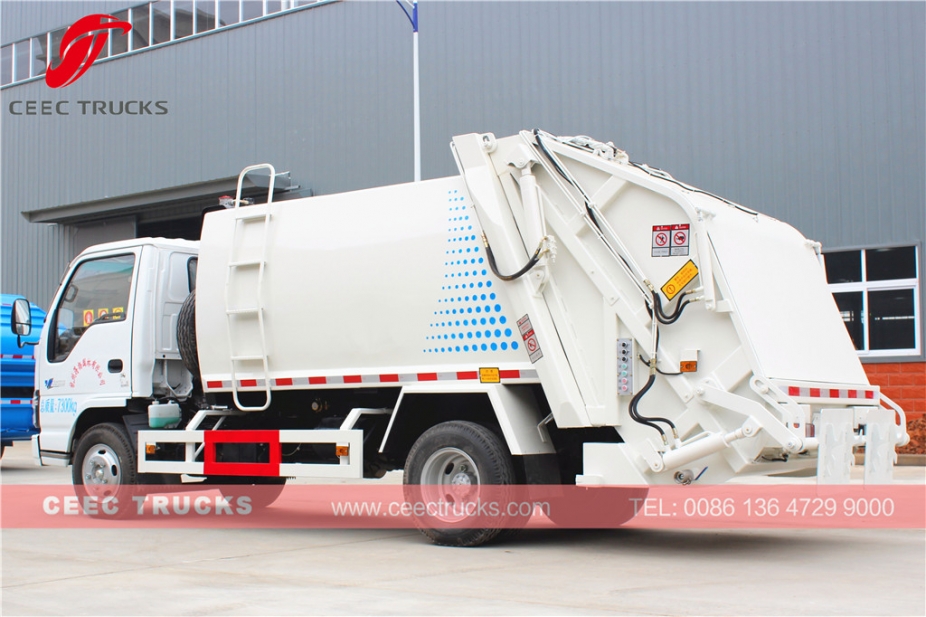 Kenderaan pemampat sampah ISUZU 5000L