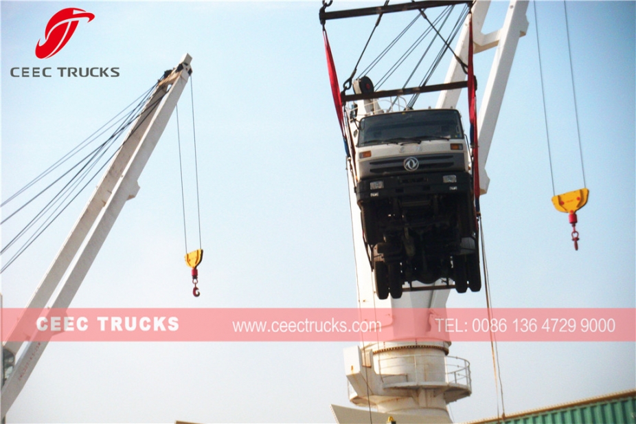 Lori pam sedutan septik Dongfeng 4,000L