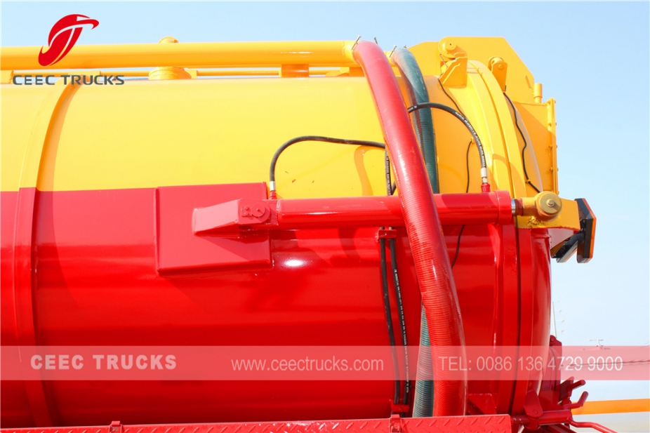 Pengosong lubang najis Dongfeng 10,000L