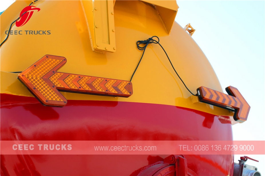 Pengosong lubang najis Dongfeng 10,000L