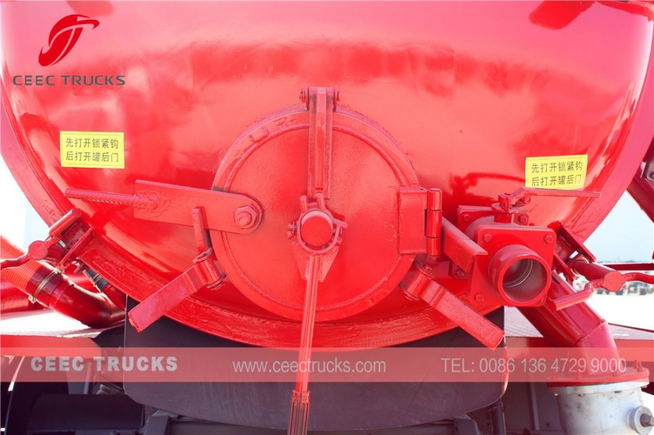 Pengosong lubang najis Dongfeng 10,000L