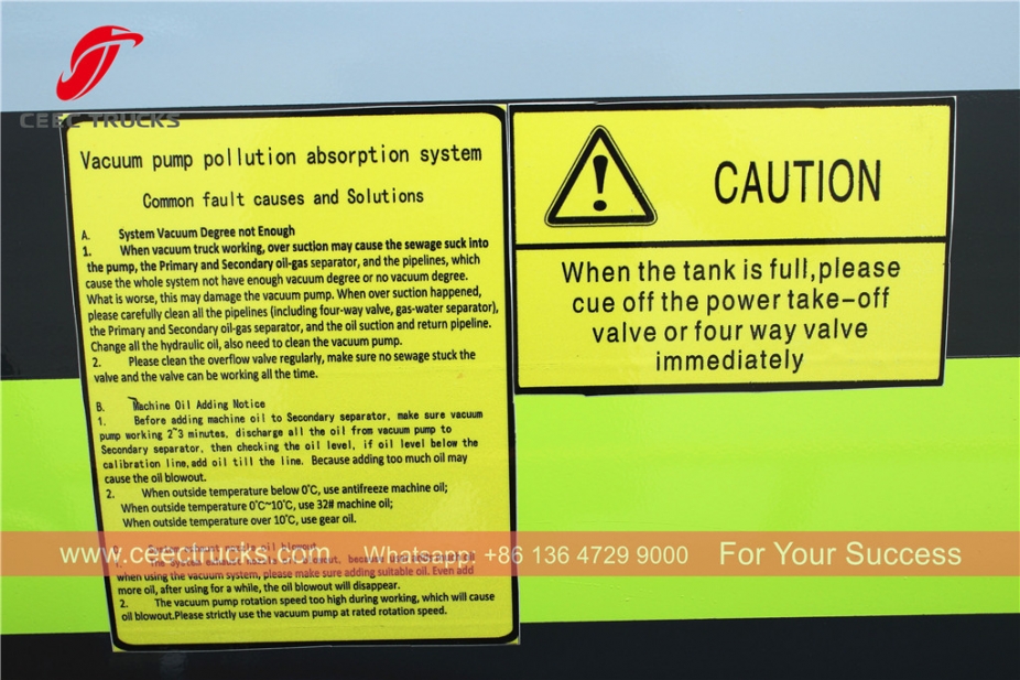 Trak Kumbahan ISUZU 8CBM