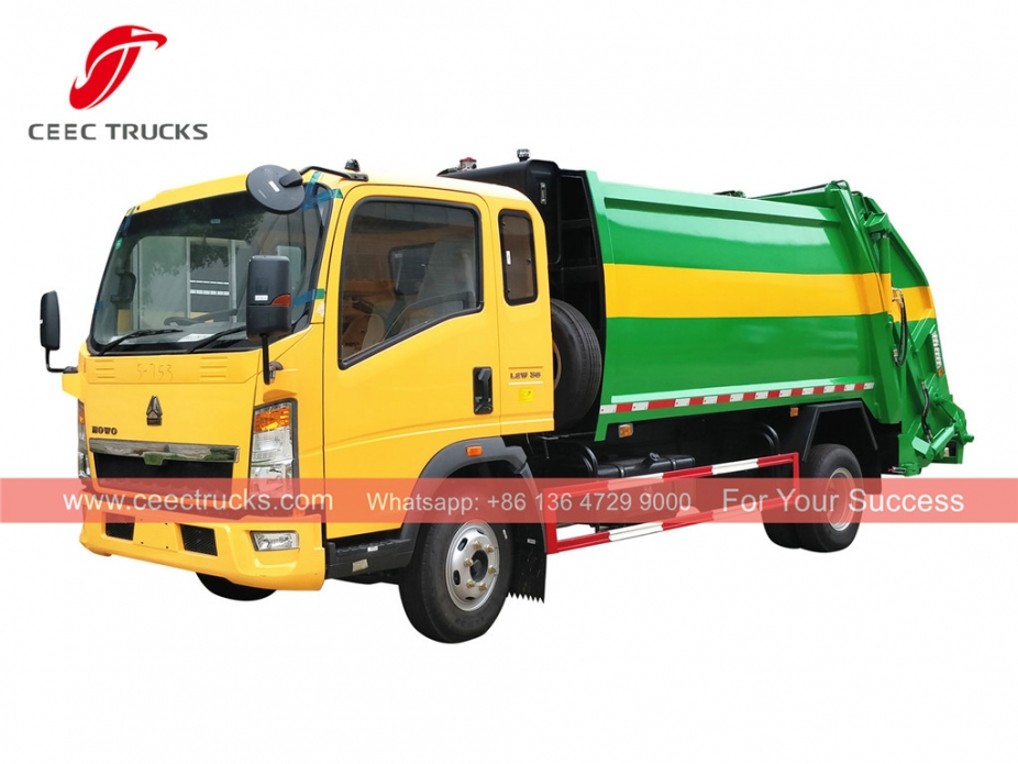 Trak pemadat HOWO 8cbm RHD