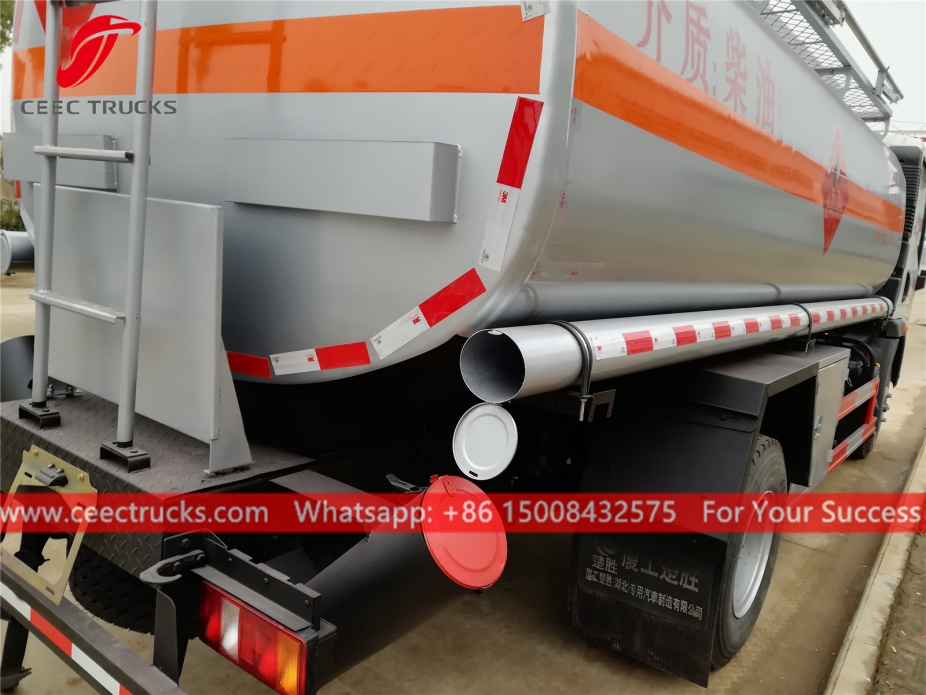 Tangki Bahan Api HOWO 10.5CBM