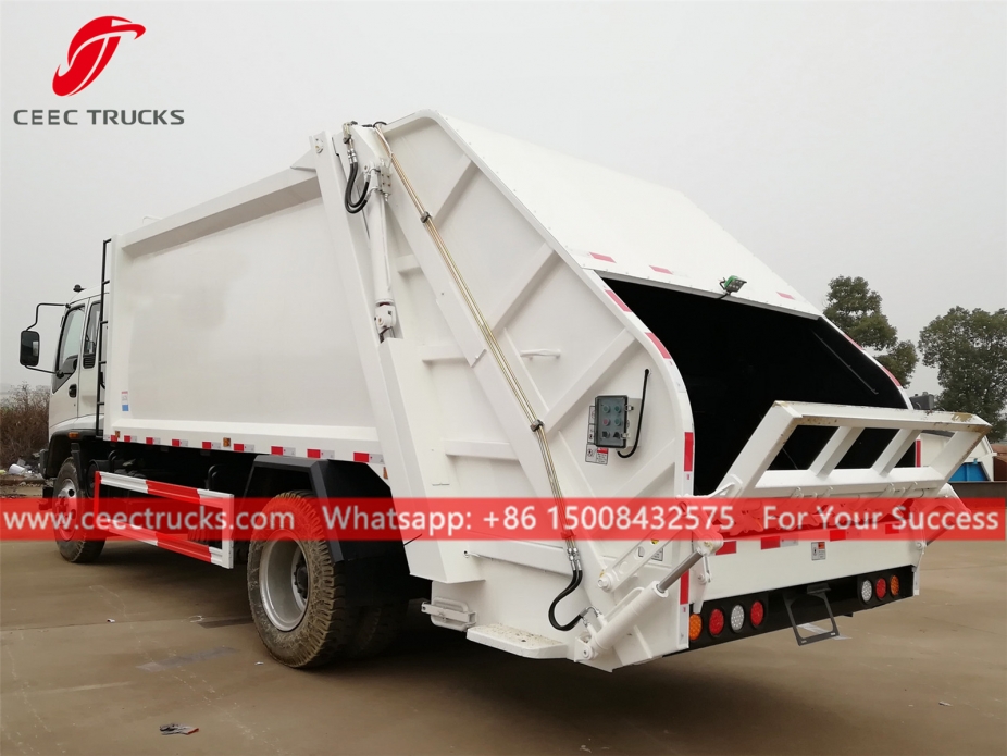 Lori pengumpulan sampah 12 CBM ISUZU