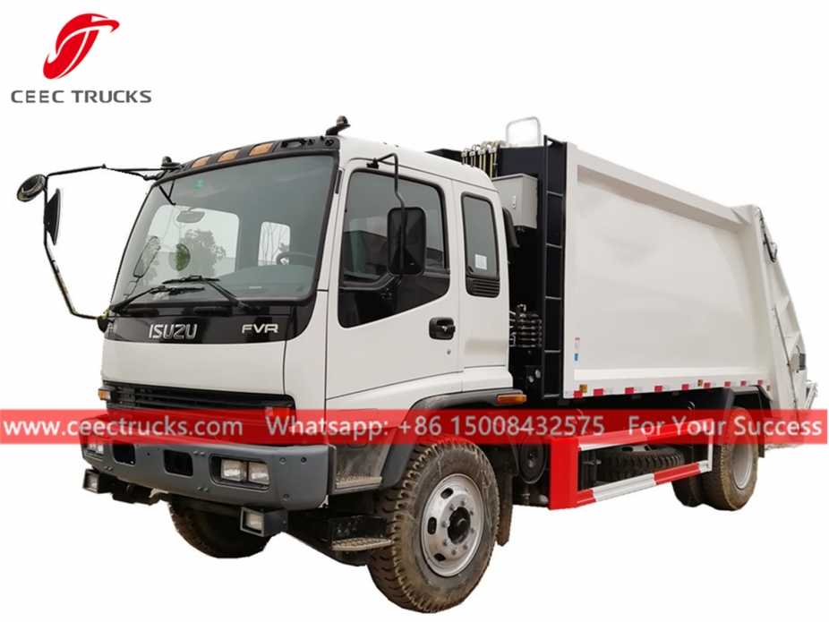 Lori pengumpulan sampah 12 CBM ISUZU