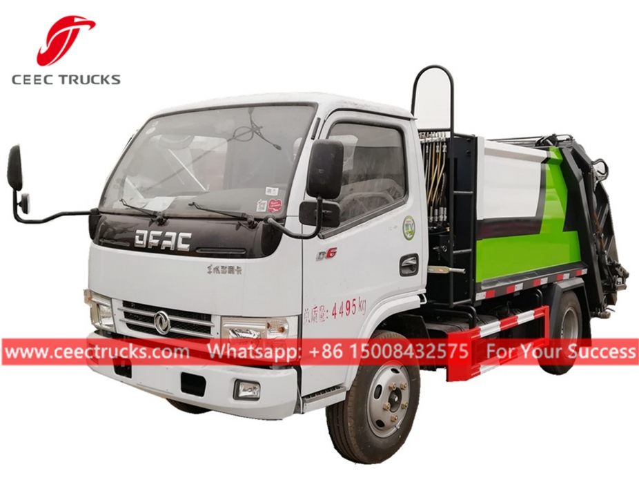 Lori pemampat sampah DONGFENG 3CBM