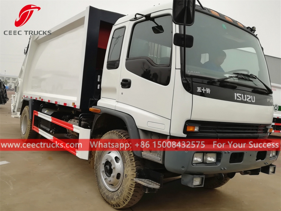 Lori pengumpulan sampah 12 CBM ISUZU