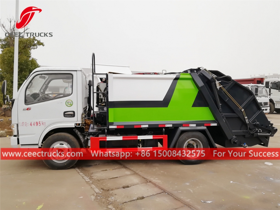 Lori pemampat sampah DONGFENG 3CBM