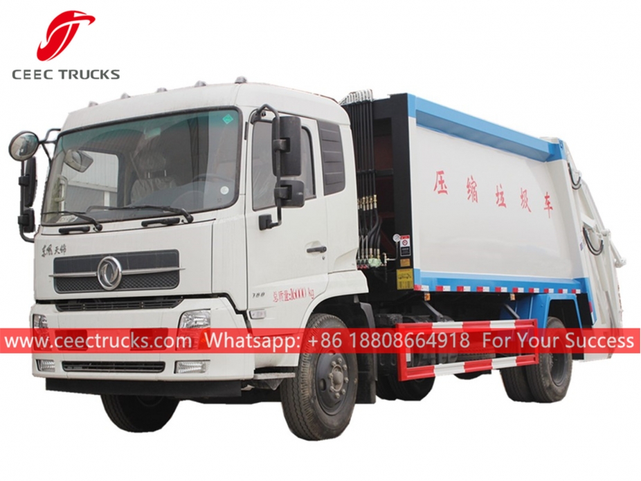 Lori Pemampat Sampah 14CBM Dongfeng