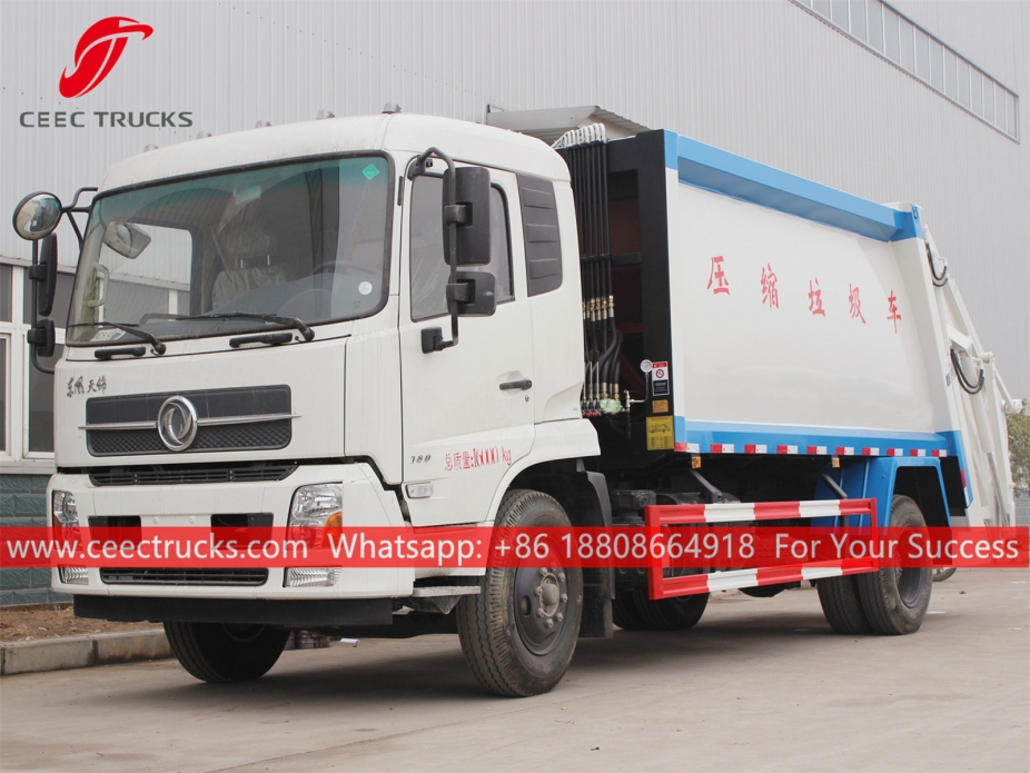 Lori Pemampat Sampah 14CBM Dongfeng