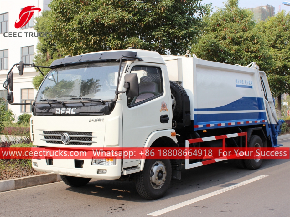 Pemadat Pemuat Belakang 7CBM Dongfeng