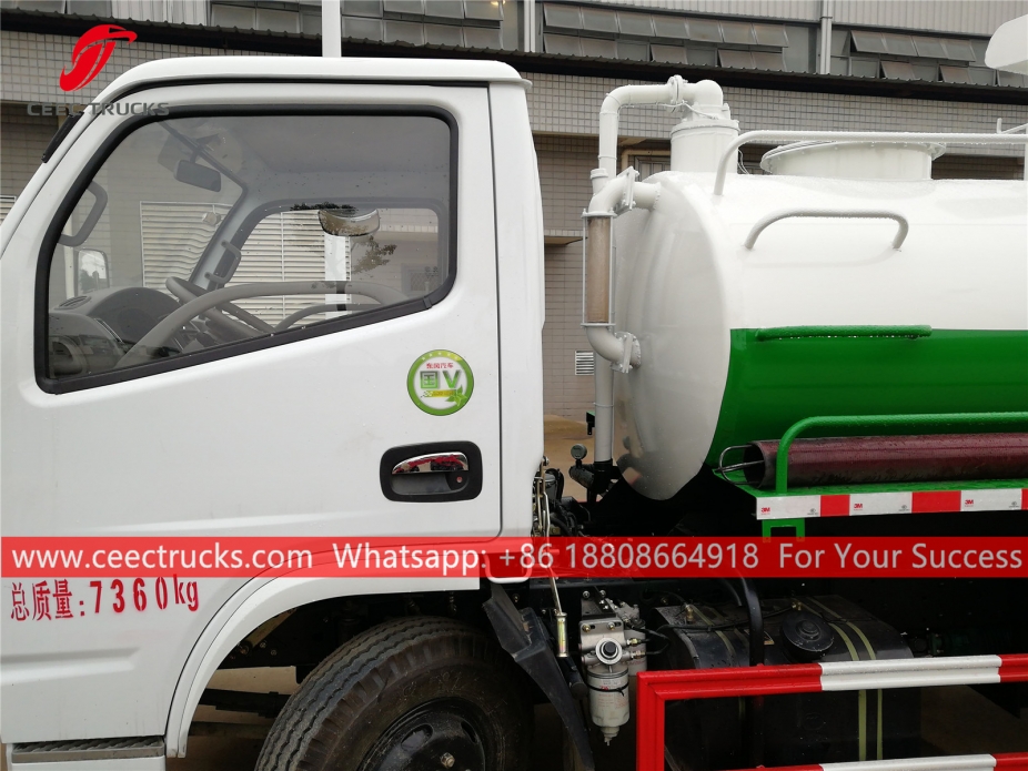 Tangki Sedutan 4,000 Liter DongFeng