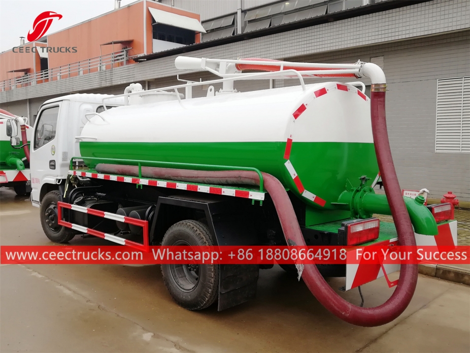 Tangki Sedutan 4,000 Liter DongFeng