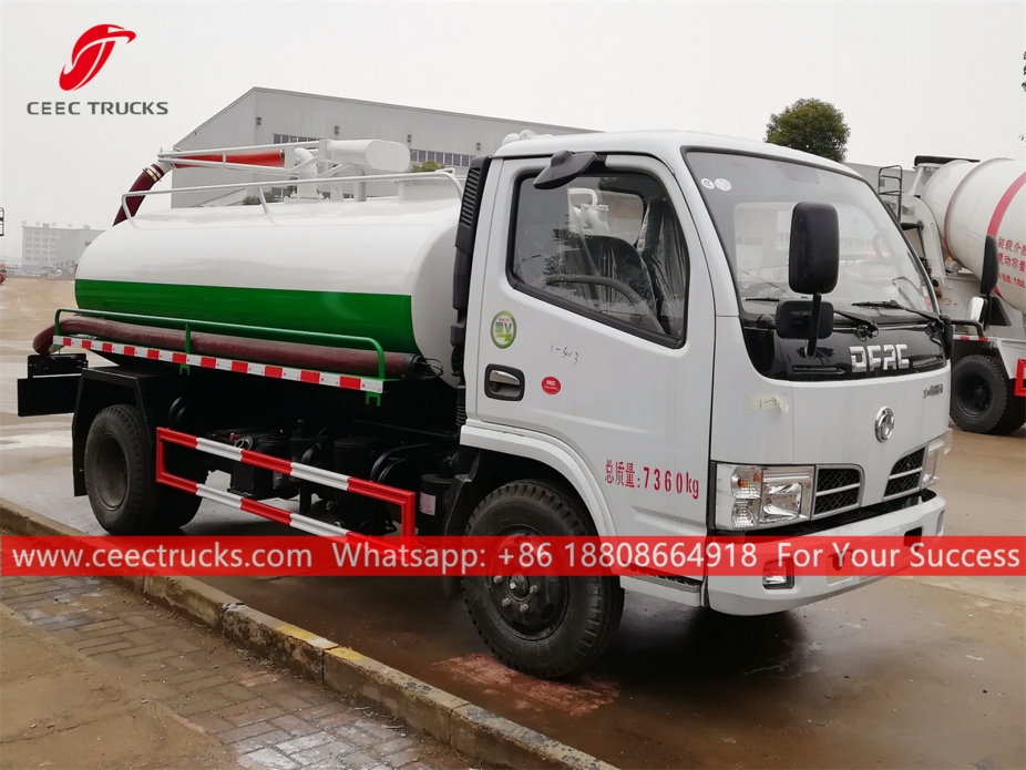 Tangki Sedutan 4,000 Liter DongFeng