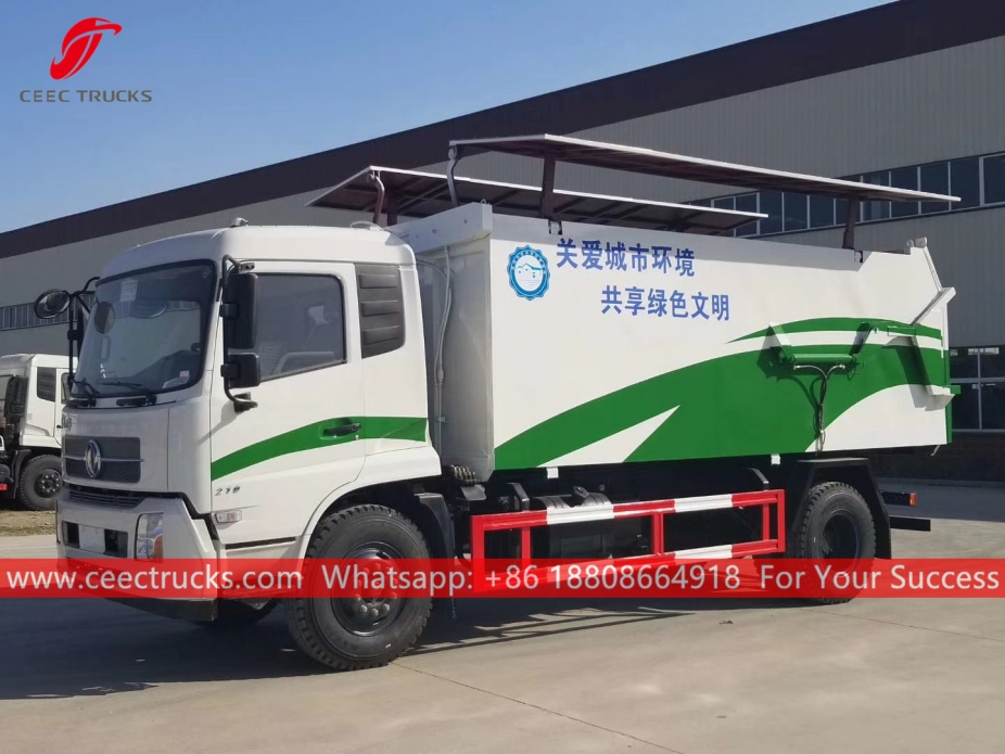 Pembuang sampah hidraulik DONGFENG 12CBM