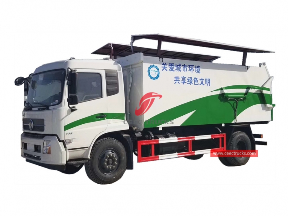 Pembuang sampah hidraulik DONGFENG 12CBM