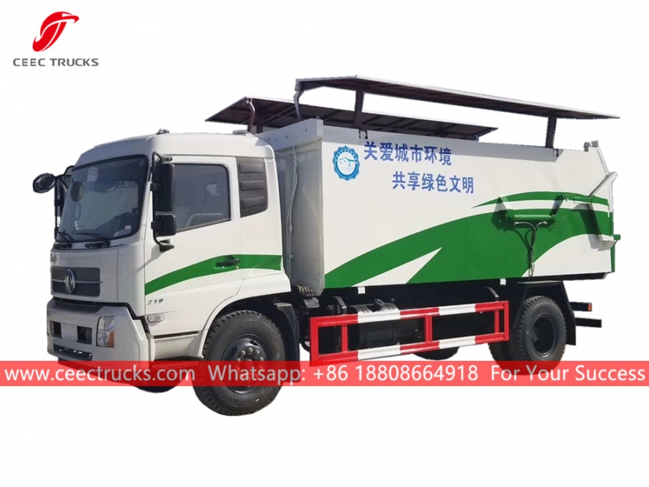 Pembuang sampah hidraulik DONGFENG 12CBM