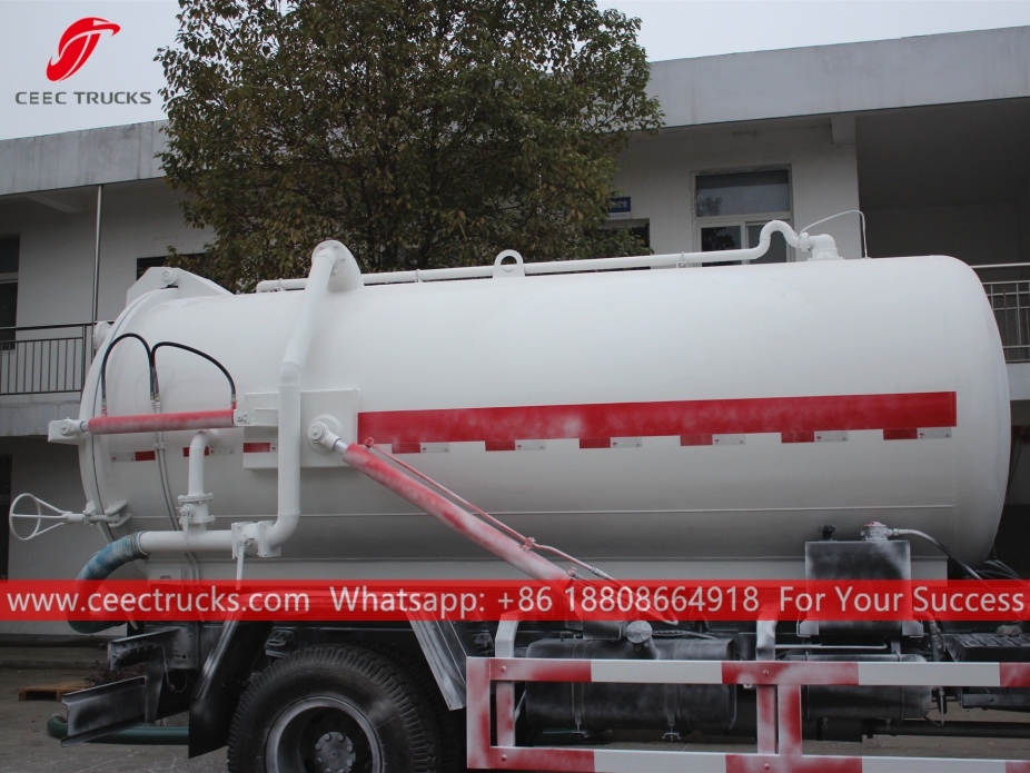 Tangki Sedutan 10,000 Liter DongFeng