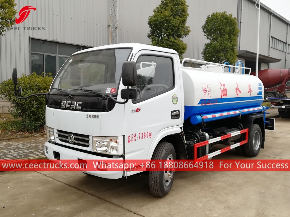 Trak Pengangkutan Air 4 CBM DONGFENG