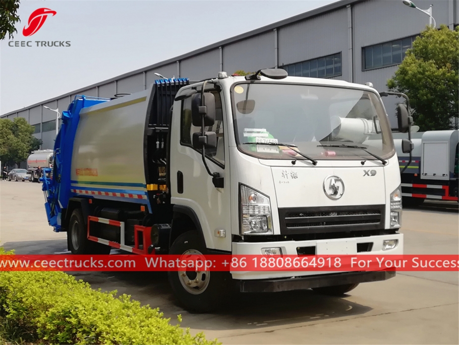 Trak Pemampat Sampah 8CBM SHACMAN