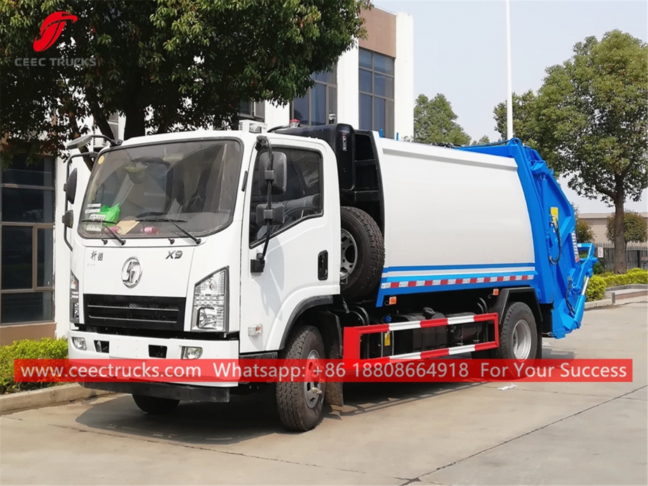 Trak Pemampat Sampah 8CBM SHACMAN
