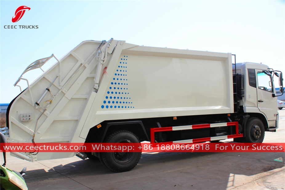 Lori Sampah Kompressor 12CBM Dongfeng