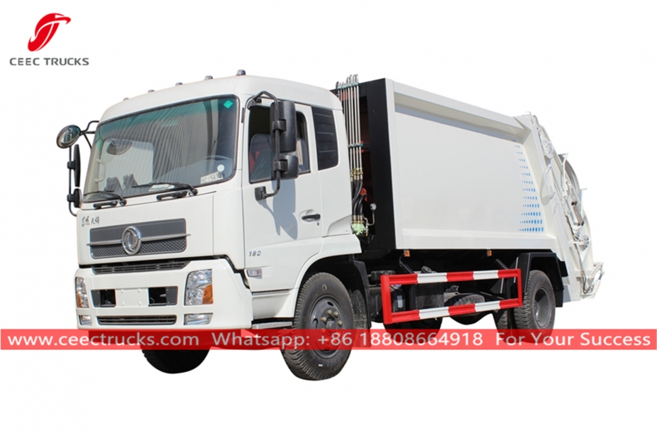 Lori Sampah Kompressor 12CBM Dongfeng