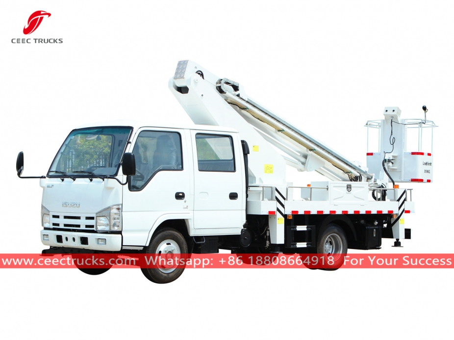 Lori Platform Udara 16m ISUZU