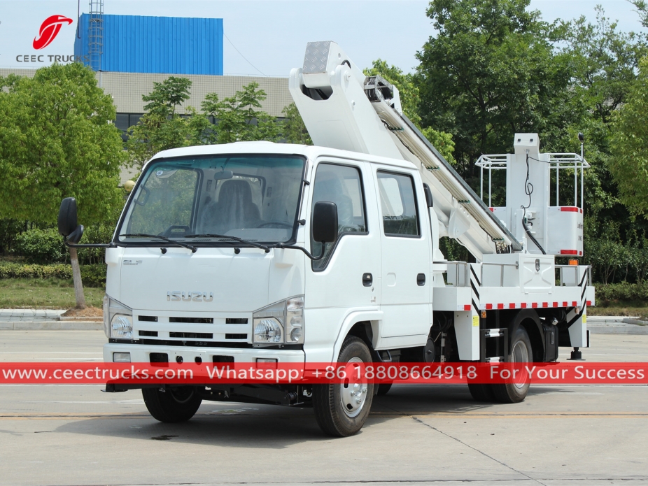 Lori Platform Udara 16m ISUZU