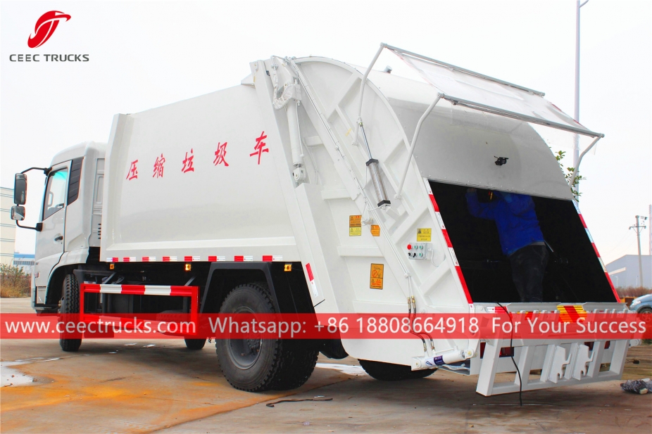Lori Mampat Sampah Dongfeng 14CBM